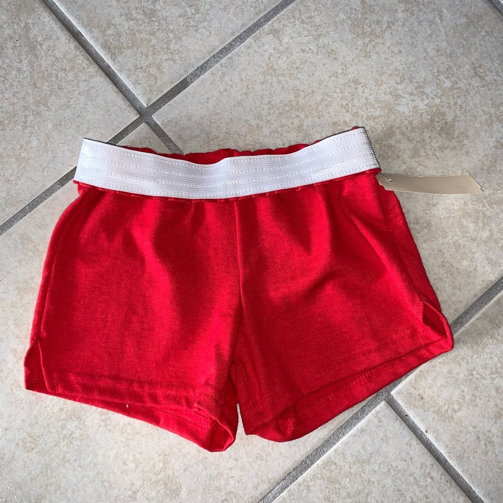 Childs X-Small (4/6) Red Soffe Brand Athletic Shorts NWT